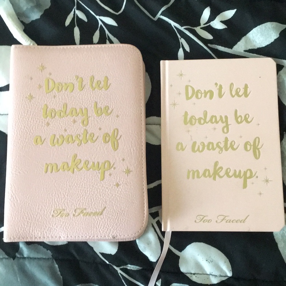 Too Faced journal and planner